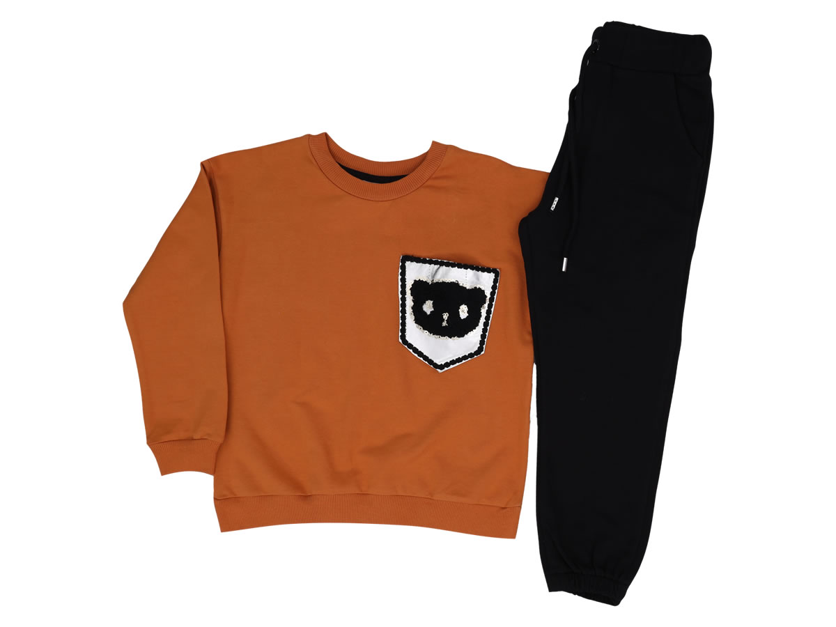 9-12 YAŞ KEDİ CEPLİ 2'Lİ TAKIM (2İP)