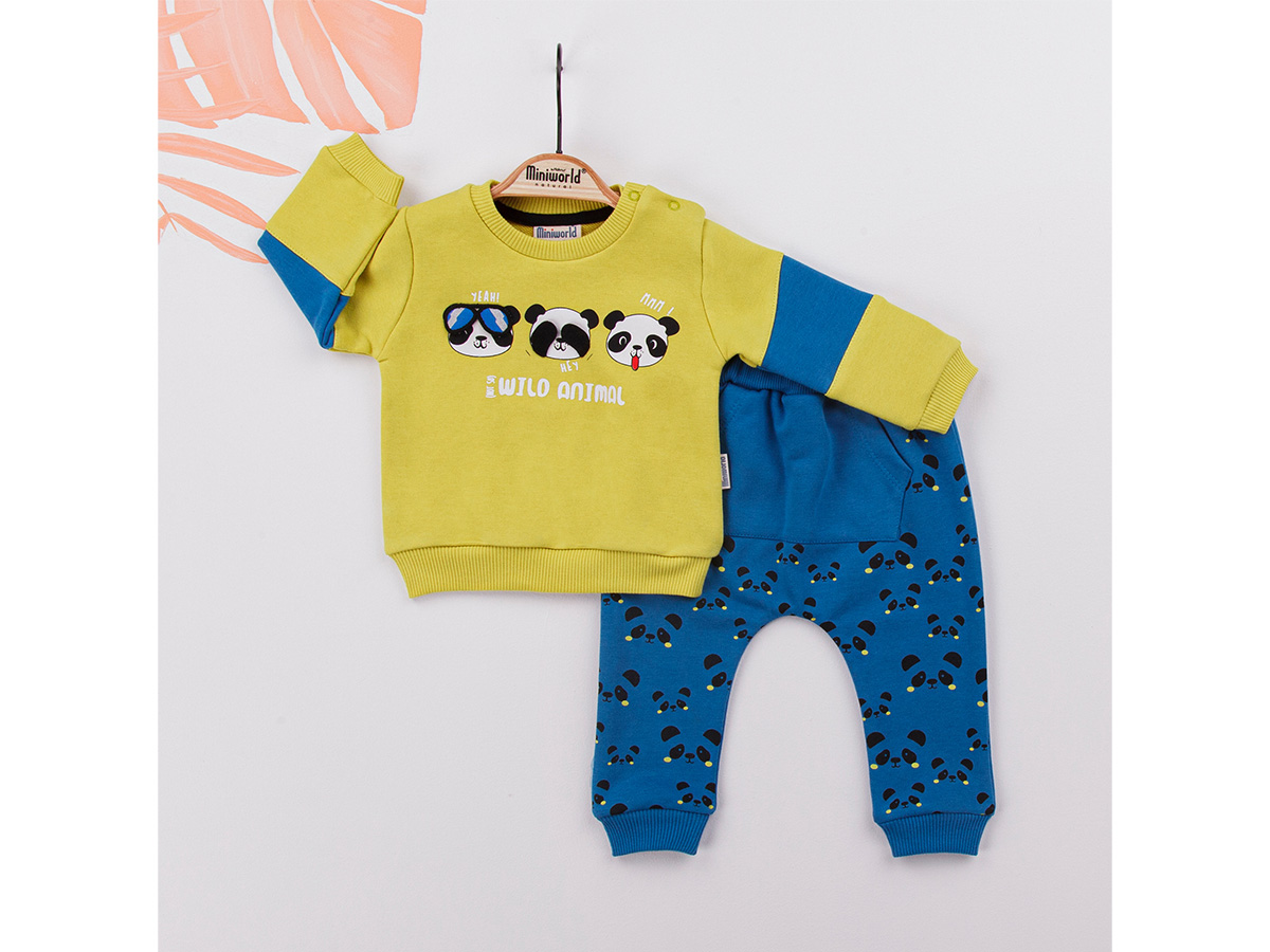 ERKEK 6-24 AY CUTE 2Lİ TAKIM