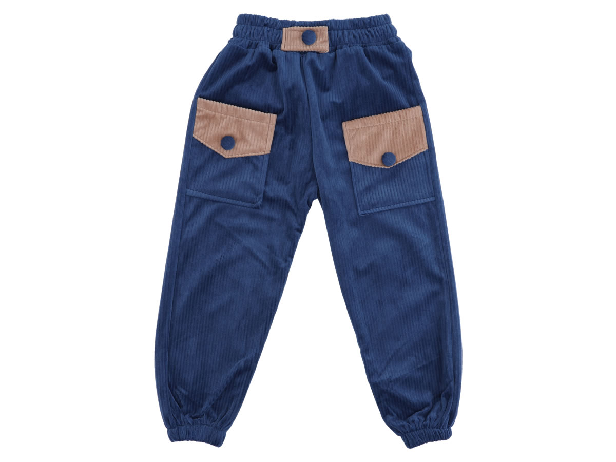 5-6-7-8 KAPAK CEPLİ KADİFE PANTOLON