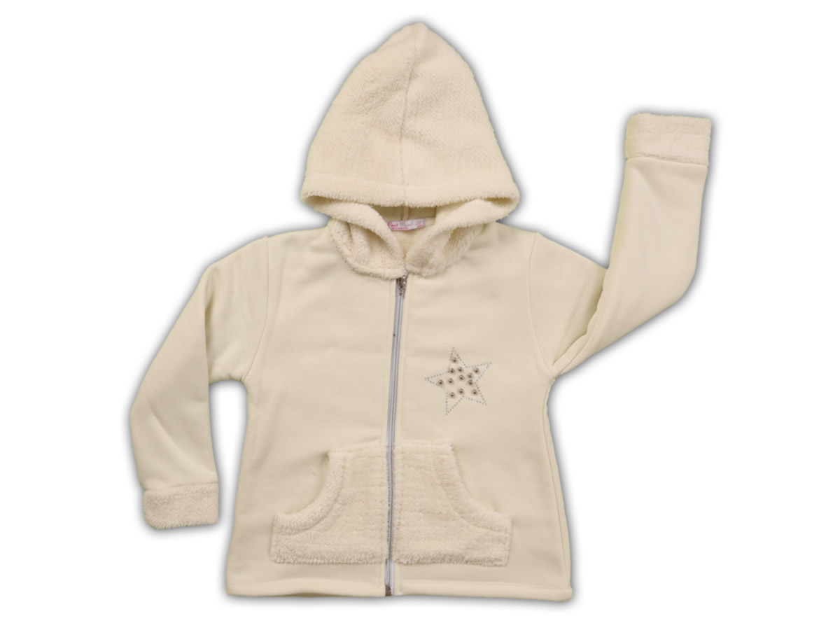 5-8 YAŞ PELUŞ GARNILI HIRKA