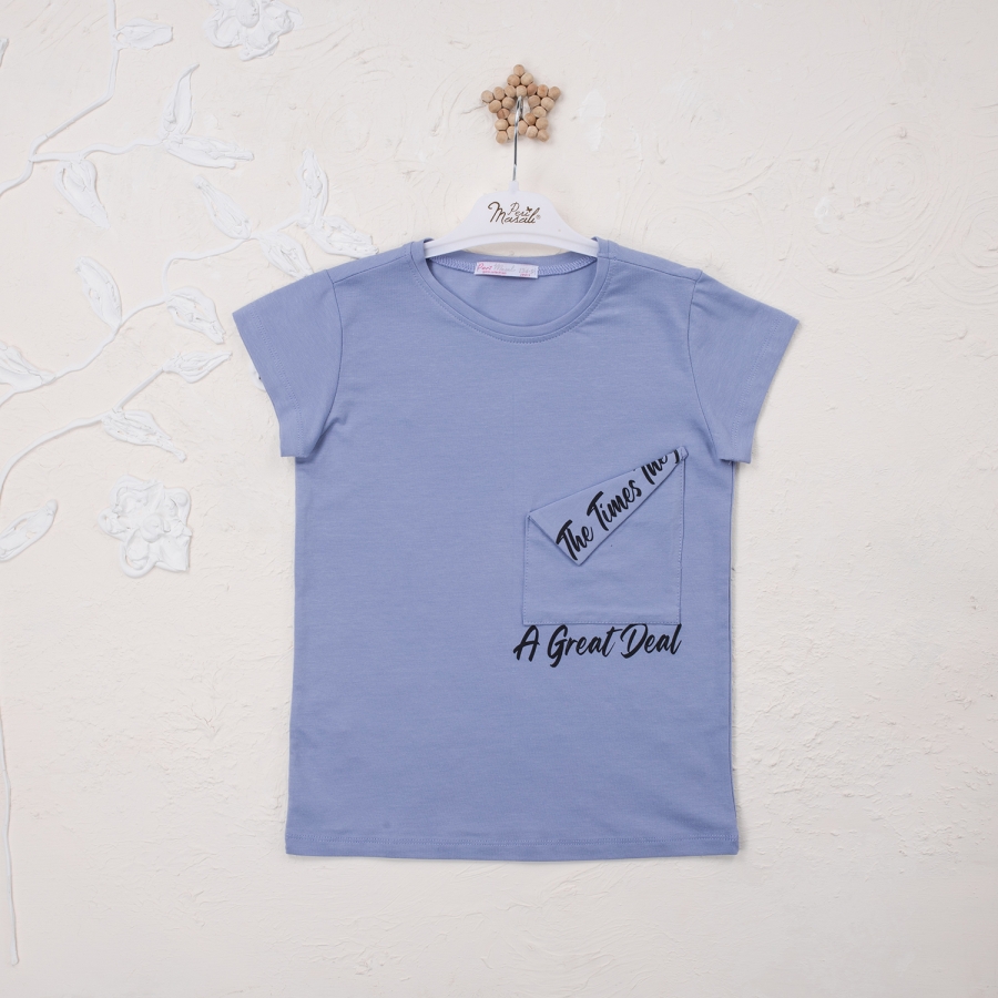 Kız A Great Deal Baskılı 9-12 Yaş Badi