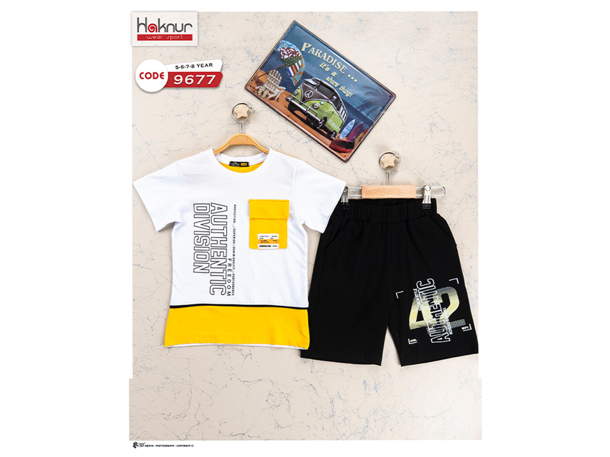 5-8 YAŞ ERKEK AUTHENTIC DIVISION ŞORTLU TAKIM