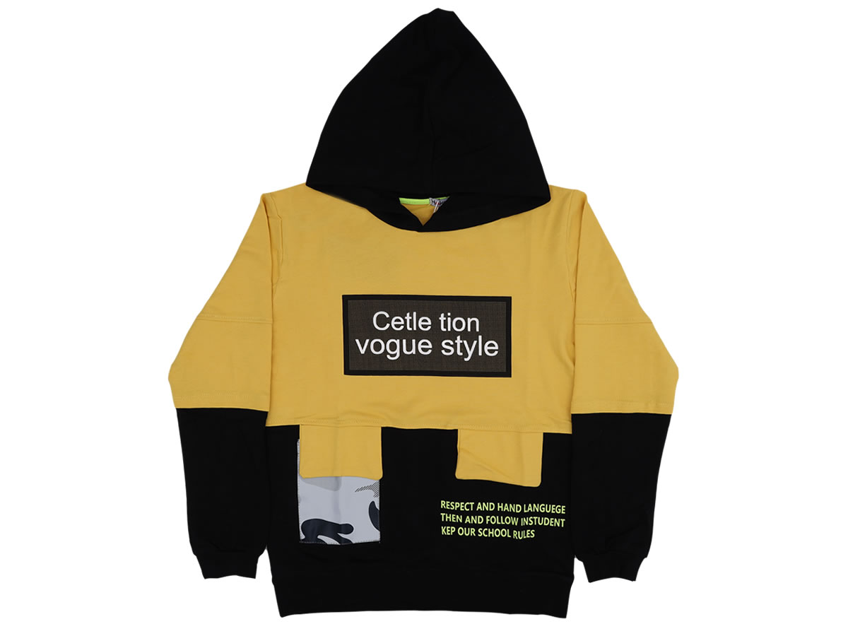 9-12 YAŞ ERKEK İKİİP CETTE TION KAP.TEK SWEAT