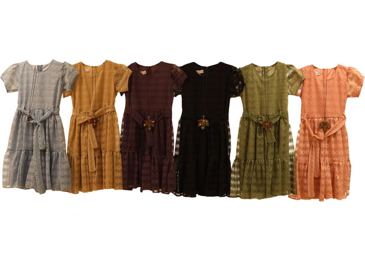 11-15 YAŞ DANTELLİ ELBİSE