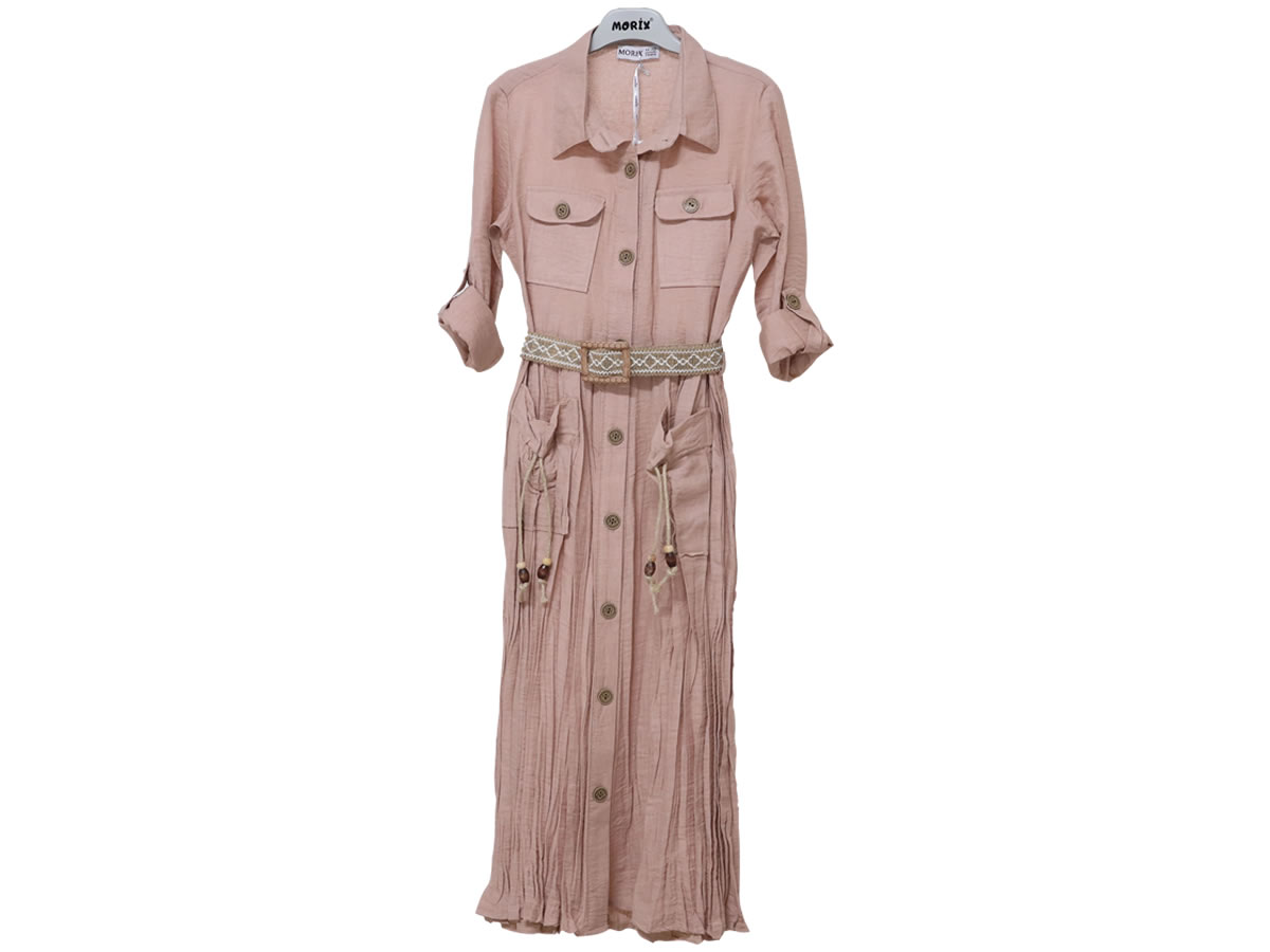 11-15 YAŞ CEBİ HASIRLI ELBİSE