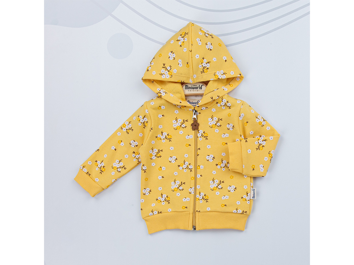 KIZ 6-24 AY SOFT ÇİÇEK HIRKA