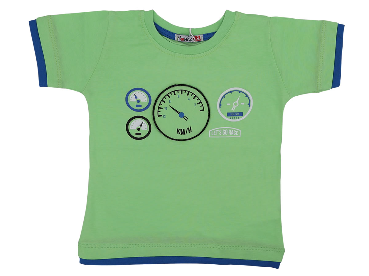 1-4 YAŞ ERKEK HIZ GÖSTERGELİ TSHIRT