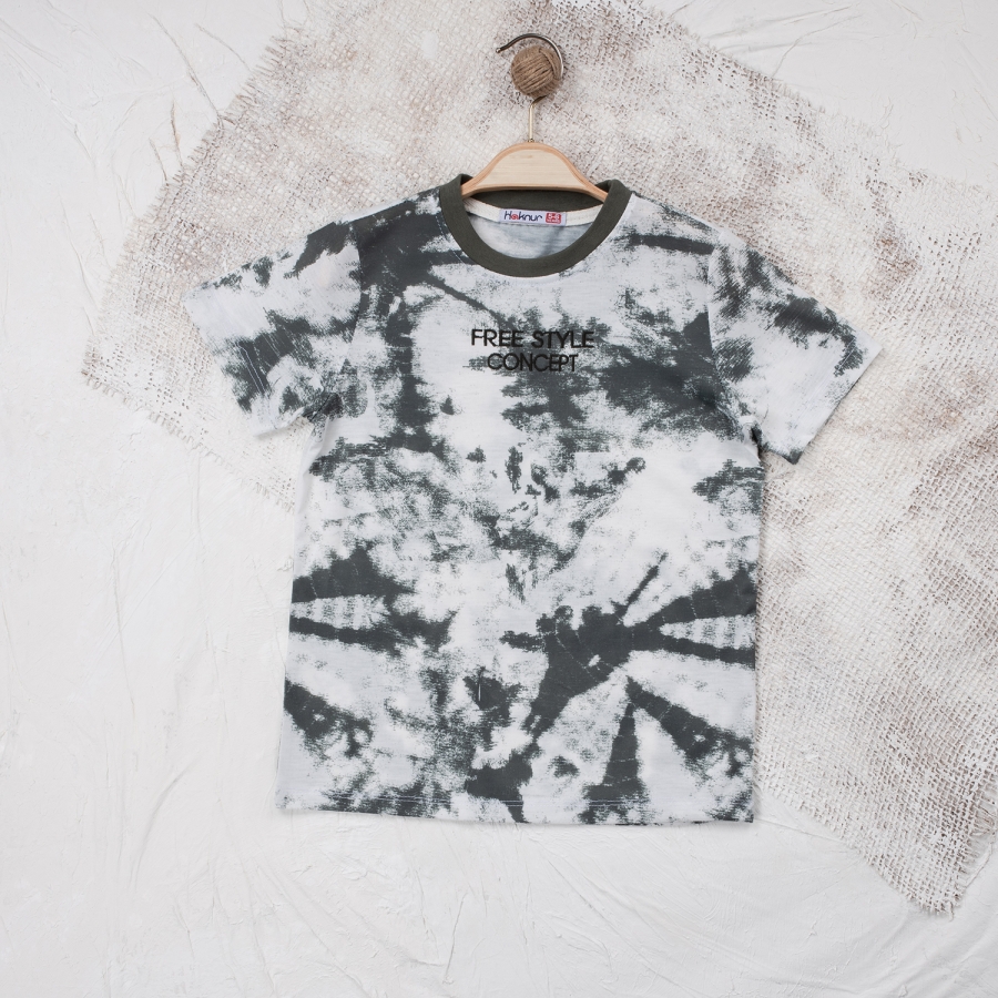 Erkek Free Style Concept Baskılı 5-8 Yaş Tişört