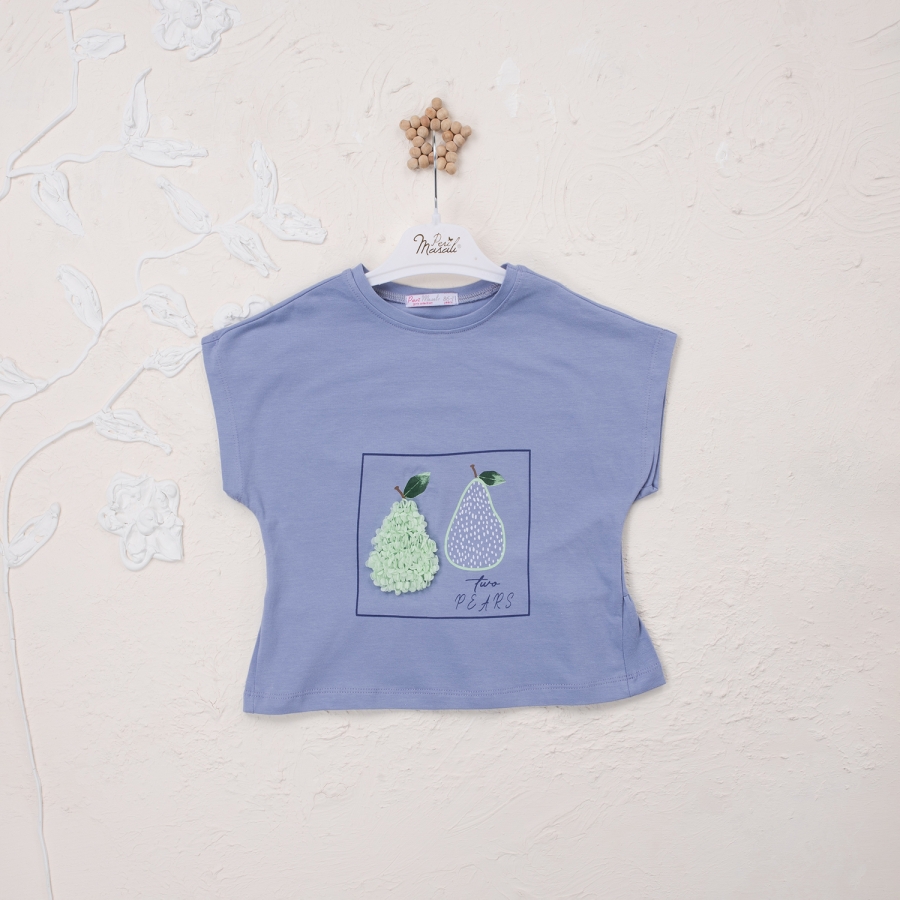 Kız Two Pears Kabartmalı 1-4 Yaş Badi