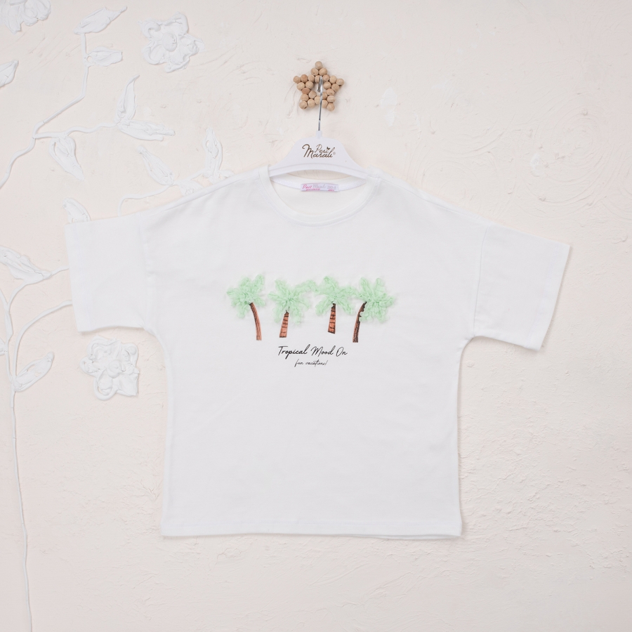 Kız Ağaç Kabartmalı 5-8 Yaş Badi