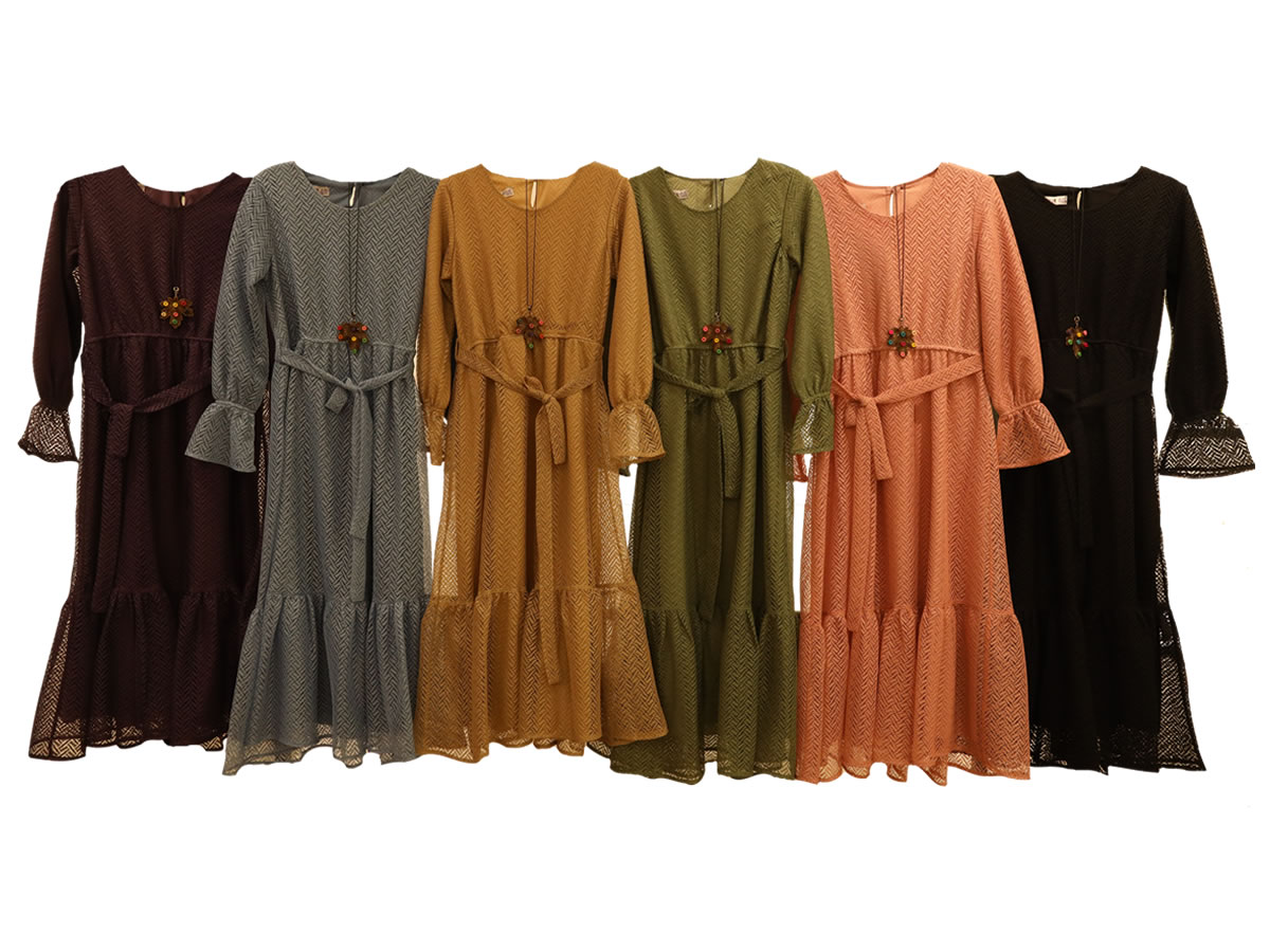 11-15 YAŞ DANTELLİ ELBİSE