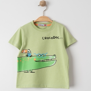 1-4 Yaş Erkek Crocodile Tshirt