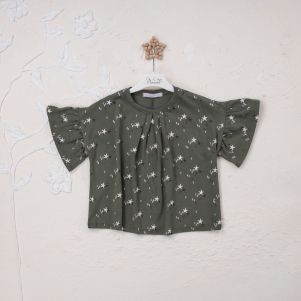 Kız Yıldız Baskılı 1-4 Yaş Badi