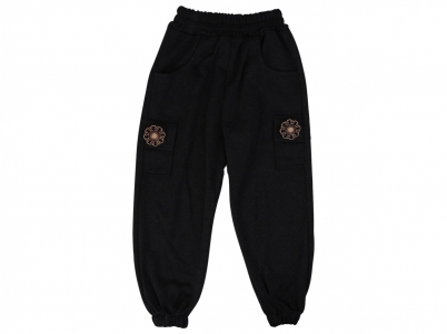 9-10-11-12 KIZ FIRFIRLI DÜĞMELİ KADİFE PANTOLON 