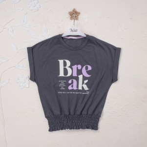 Kız Break Baskılı 9-12 Yaş Badi