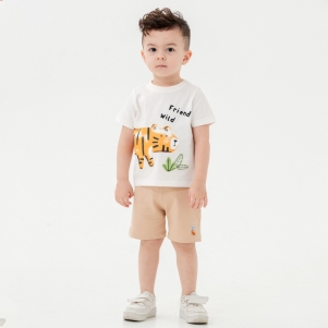 1-4 Yaş Erkek Friend Şortlu Takım