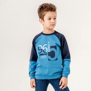 5-8 Yaş Erkek 96 Team Eıghty Yazılı Sweat