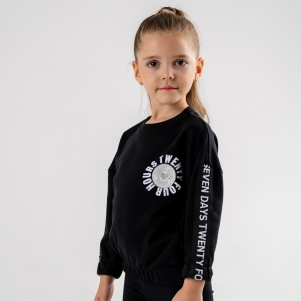 BADİ 5-8 YAŞ KIZ DİAGONEL TWENTY FOUR HOURS SWEAT