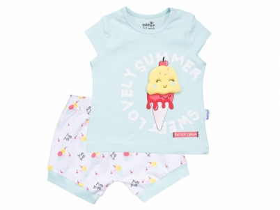 6-18 AY KIZ DONDURMALI ŞORTLU TAKIM