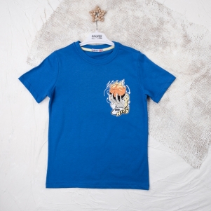 Erkek Hoops Sırt Baskılı 9-12 Yaş Tişört