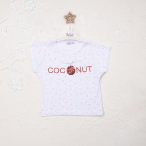 Kız Coconut Baskılı 5-8 Yaş Badi