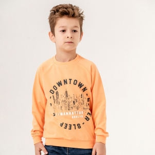 5-8 Yaş Erkek Nyc Downtown Never Yazılı Sweat 