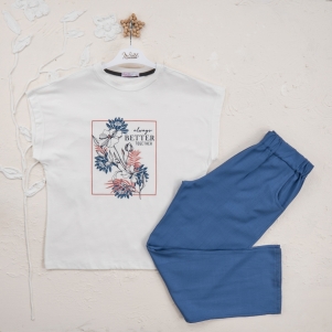 Kız Always Better Baskılı 9-12 Yaş Takım