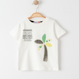1-4 Yaş Erkek Palmiyeli Tshirt