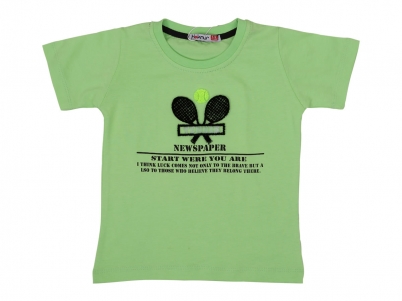 1-4 YAŞ ERKEK LOREM IPSUM DOLUR TENİSLİ TİŞÖRT