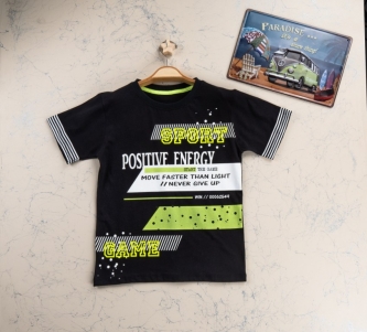 10-13- YAŞ ERKEK POSİTİVE ENERGY TİŞÖRT CİVİL