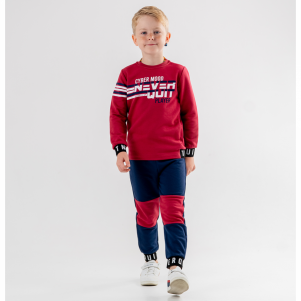  5-8 YAŞ  DİAGONEL CYBER MOOD NEVER QUIT EŞOFMAN TAKIM 