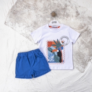 Erkek Tukan Baskılı 1-4 Yaş Takım