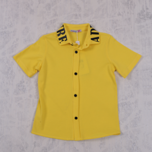 Erkek Yaka Baskılı 5-8 Yaş Lacoste Gömlek