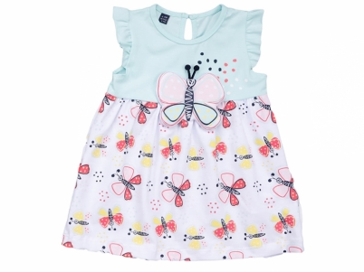 6-18 AY KIZ KELEBEKLİ ELBİSE