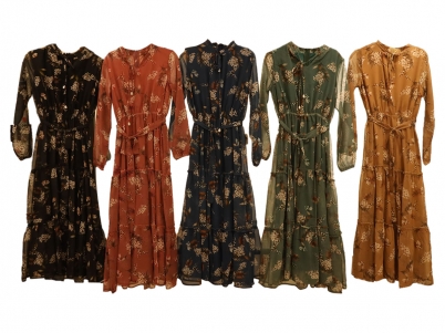 11-15YAŞ ŞİFON ELBİSE