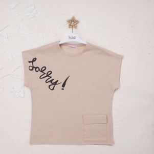 Kız Sorry Baskılı 9-12 Yaş Badi