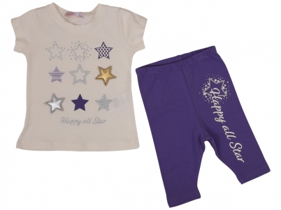 1-4 YAŞ KIZ YILDIZLI HAPPY ALL STAR TAYTLI TAKIM