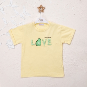 Kız Love Kabartmalı 5-8 Yaş Badi