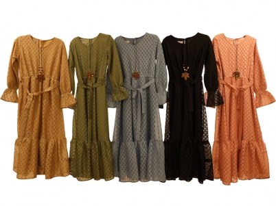 11-15 YAŞ DANTELLİ ELBİSE