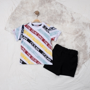 Erkek The Seas Save Baskılı 1-4 Yaş Takım