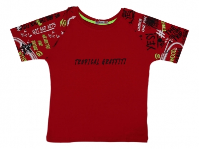 9-12 YAŞ ERKEK TROPICAL GRAFFITI TSHIRT