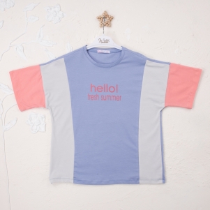 Kız Hello Fresh Summer Baskılı 9-12 Yaş Badi