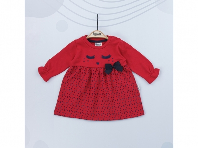 KIZ 6-24 AY UYUYAN GÜZEL ELBİSE