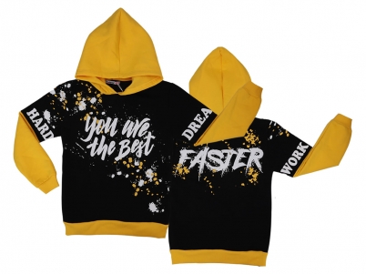 9-12 YAŞ ERKEK SWEAT-YOU ARE THE BEST 3İP