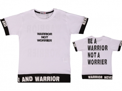 10-11-12-13 YAŞ -ERK-TİŞÖRT-WORRIOR NEVER