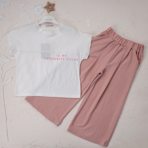 Kız İs My Favourite Color Baskılı 5-8 Yaş 