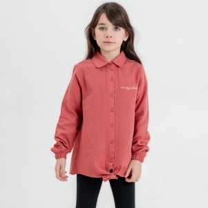 9-12 Yaş Kız un my maind yazılı yazılı Gömlek