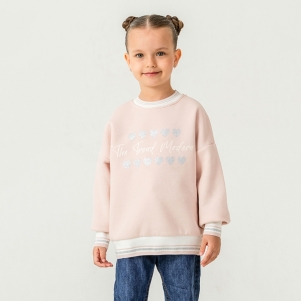 5-8 Yaş Kız 3ip Trend Modern Swt