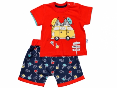 6-18 AY ERKEK DONDURMA ŞORTLU TAKIM   