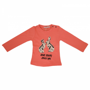 6-18 AY KIZ TAVŞANLI PULLU TEK BADİ